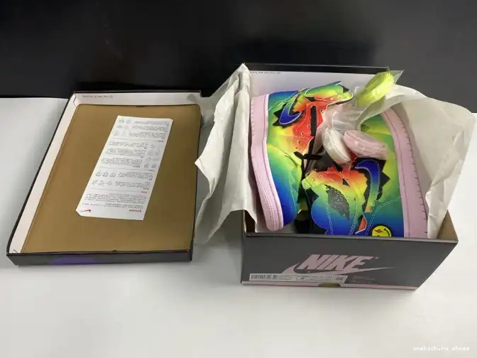 Rep OG AIR 1 BALVIN X DC3481-900 HIGH JORDAN J 0509